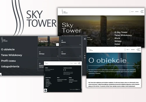 Website Development for Sky Tower