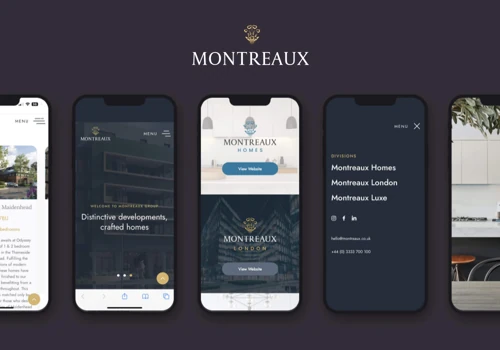 Montreaux's Homely Web Design