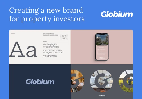 Brand identity & logo design for a global property
