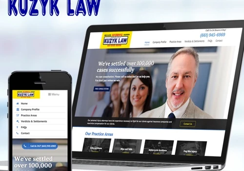 Web Development and Marketing for Kuzyk Law