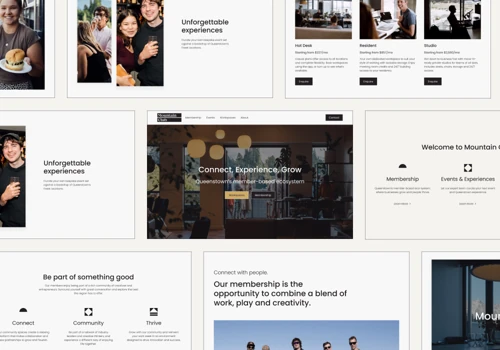 Mountain Club Marketing Website