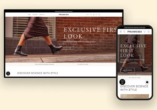 Frankie4's migration from Magento to Shopify
