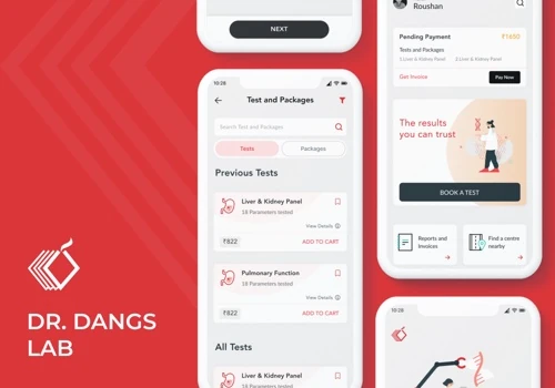 Mobile App Design for Dr. Dangs Lab