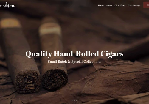 Cigar Man Website