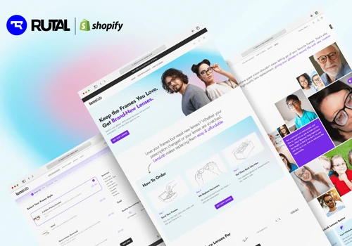 LensLab – Shopify store with custom checkout flow