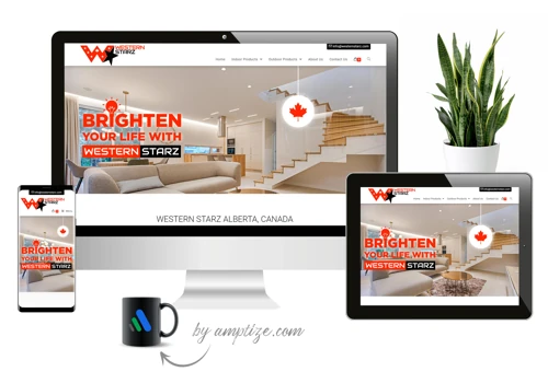 Website Design and Development for Western Starz