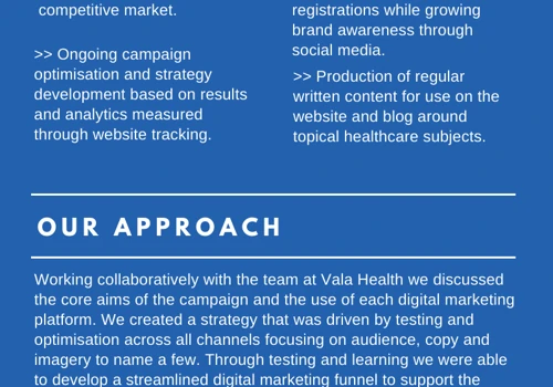 Our Work With Vala Health