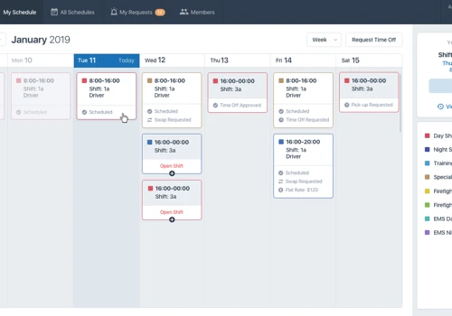 Scheduling system