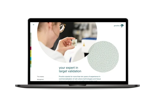 provitro website relaunch