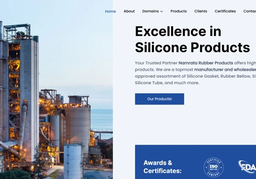 B2B Manufacturing Website