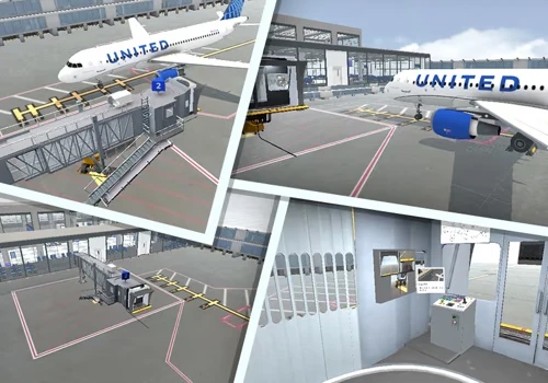 United Airlines - Jet Bridge VR Training