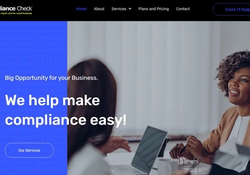 HR Compliance Check Website Design and development