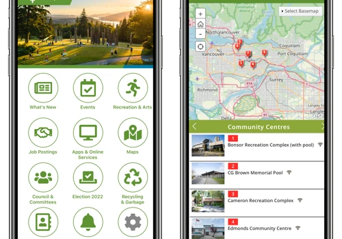City of Burnaby : Info Gove Mobile App