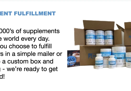 Supplement Fulfillment