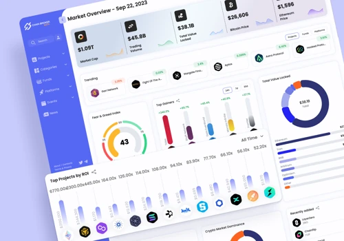 Chain Broker – Crypto Platform website
