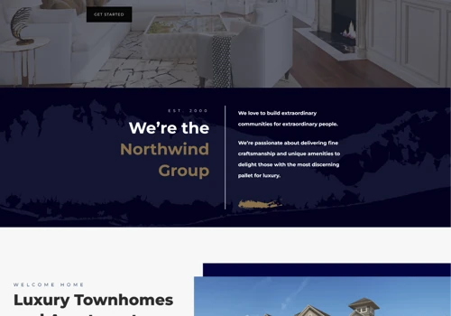 Dynamic Real Estate Website Development