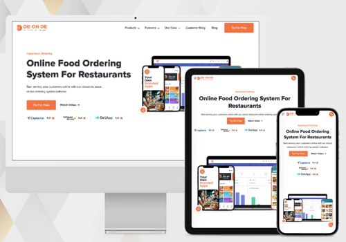 DEONDE- Online Food Ordering System For Restaurant