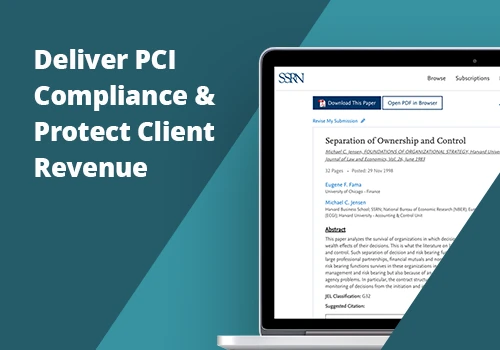 Deliver PCI Compliance and Protect Client Revenue