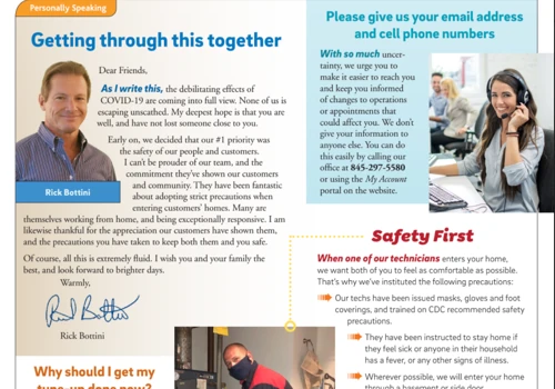 Spring Newsletter Example