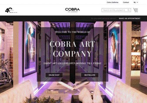 E-commerce Art Gallery