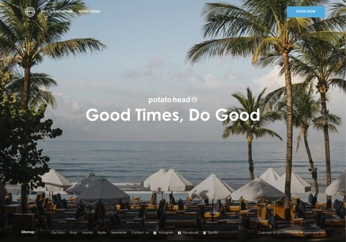 Redesigning the full web experience of Bali’s most
