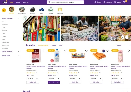 Redesigning a first-of-its-kind e-commerce marketp