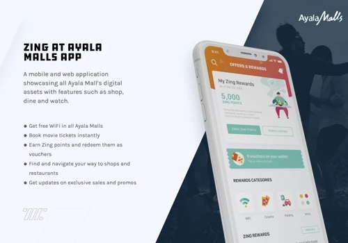 Zing at Ayala Malls app