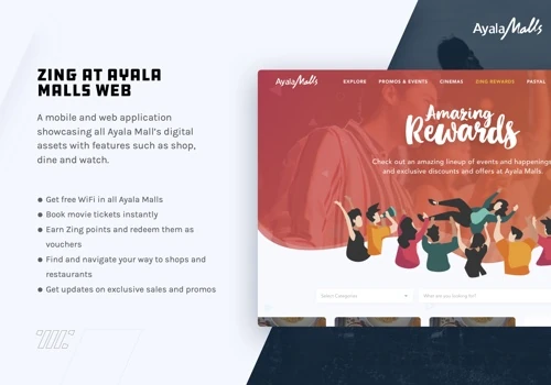 Zing at Ayala Malls Web