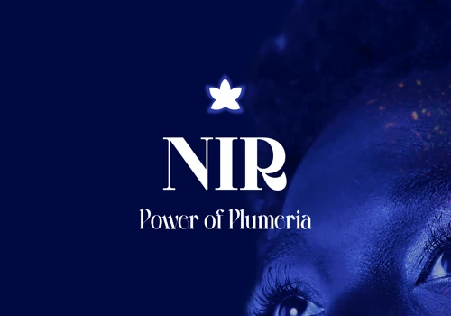 NIR | Power of plumeria Logo Design