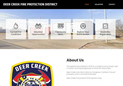 DC Fire Website