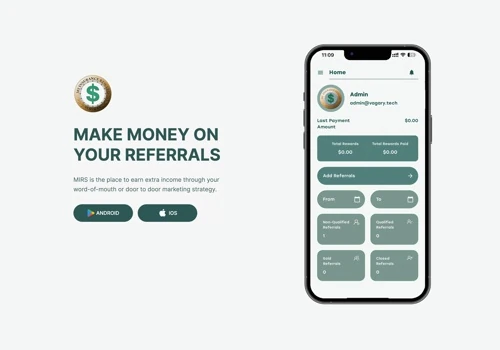 MIRS Mobile & Web App, website & Dashboard