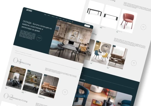 SKLADA Full Site Redesign & Webflow Development