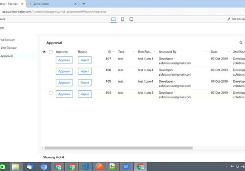 Automated Multi-step Approval Process-Quickr
