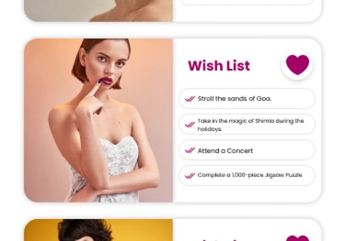 WannaBae A Dating App with Wishlist based matches