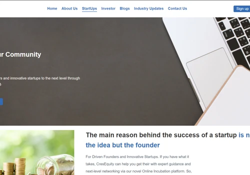 CresEquity Online Incubation Platform
