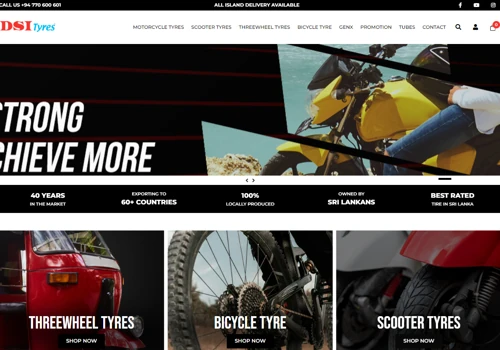 DSI Tyres - Online Store
