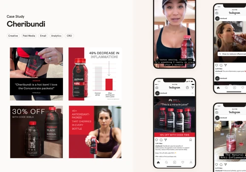 Driving top line revenue for Cheribundi