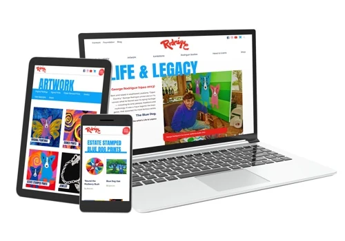 George Rodrigue Studios Website