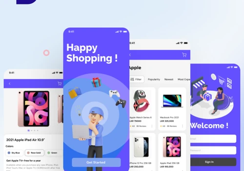Online Shopping App UI