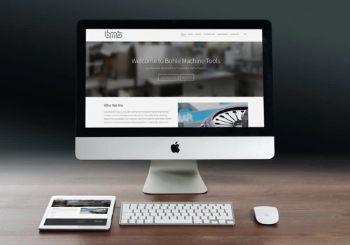 Website Design for Bohle Machine Tools