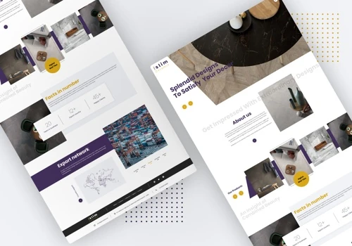Slim Ceramic UI/UX Design & CMS Development