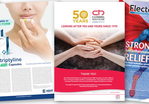 Pharma products Magazine Advert Design