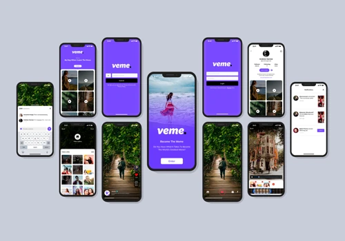 Veme App UI Design