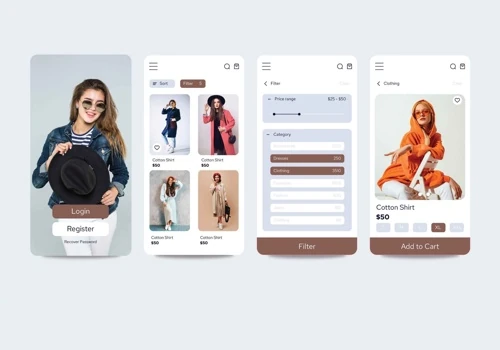 Whisper & Drape - UI Branding