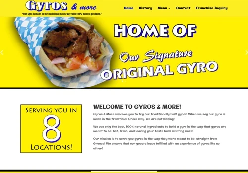 Gyros and more website