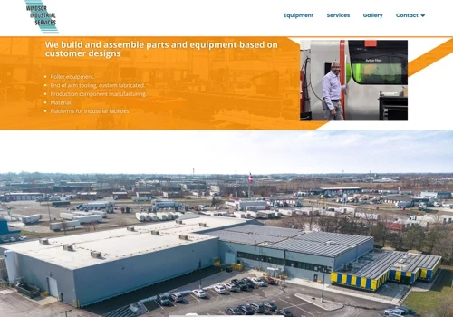Windsor Industrial Services website
