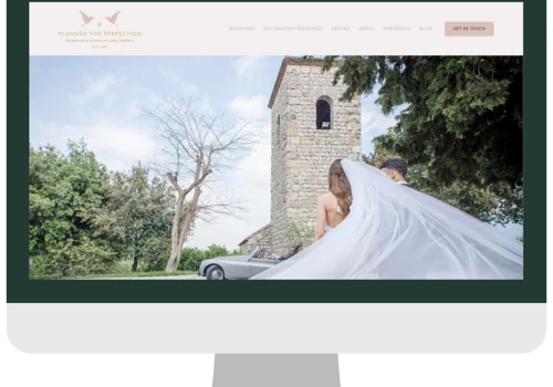Wedding planner website