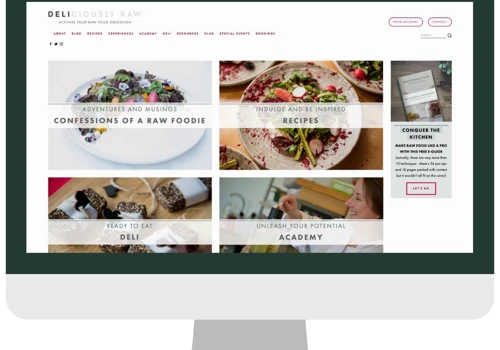 Chef & Food Blog Writer Website