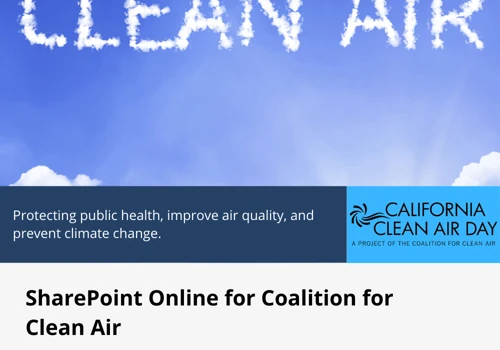 Microsoft SharePoint Online for CCAIR