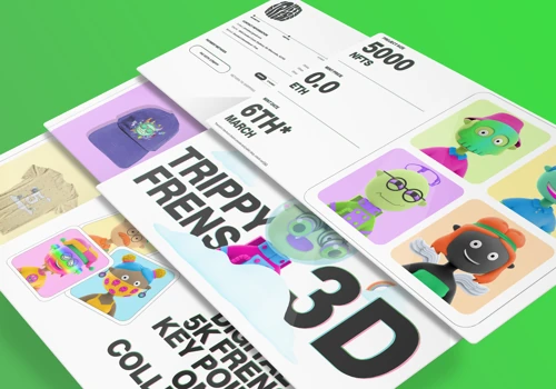 Get Trippy with Frens - Branding & Website Design